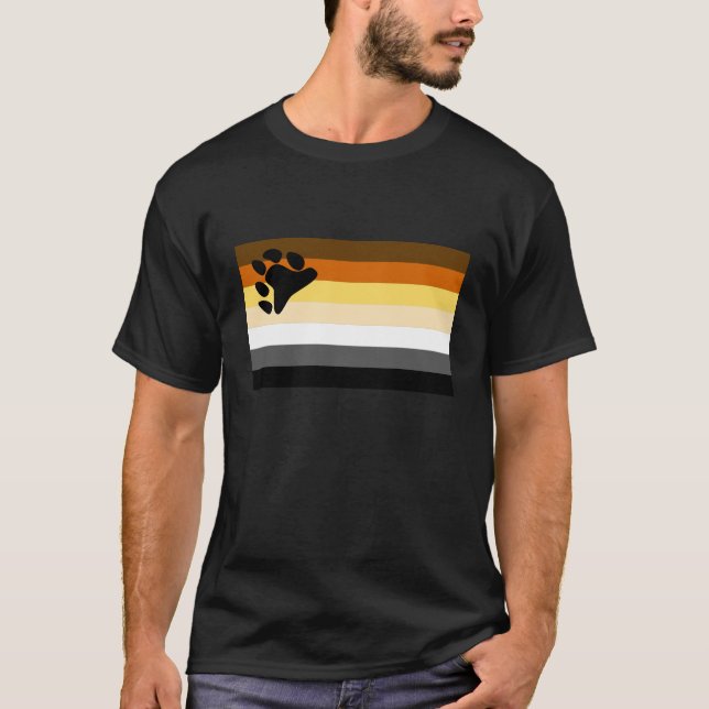 Camiseta gay del amante del oso (Anverso)