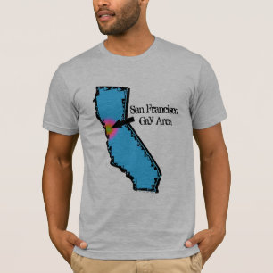 Camiseta gay del área de San Francisco