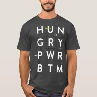 Camiseta Gay divertido: El poder del hambre y la baja