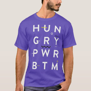 Camiseta Gay divertido: El poder del hambre y la baja 