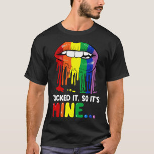 Camiseta Gay Divertido Lo Licí Así Que Es Mi Orgullo Aliado