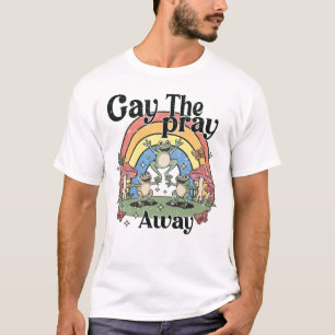 Camiseta Gay Elimina la Oración Arcoíris Divertido Meme Ran