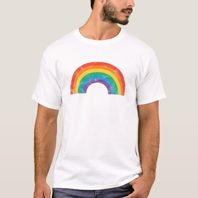 Camiseta Gay estilo retro de los años 80 (Anverso)
