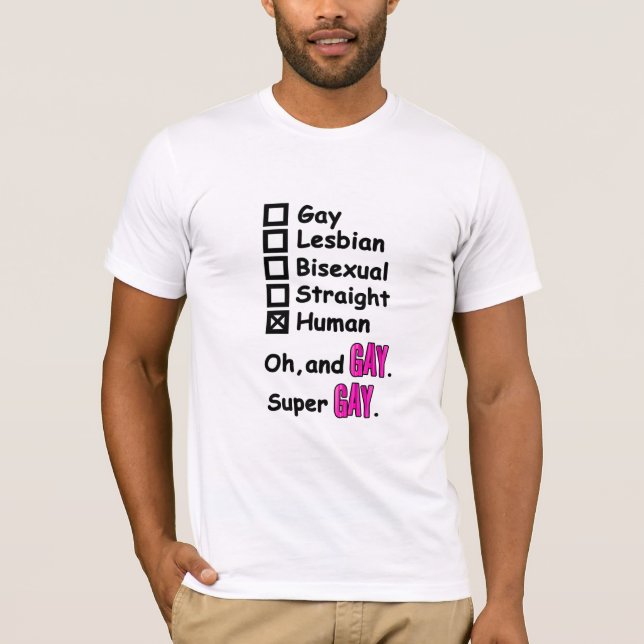 Camiseta Gay estupendo (Anverso)