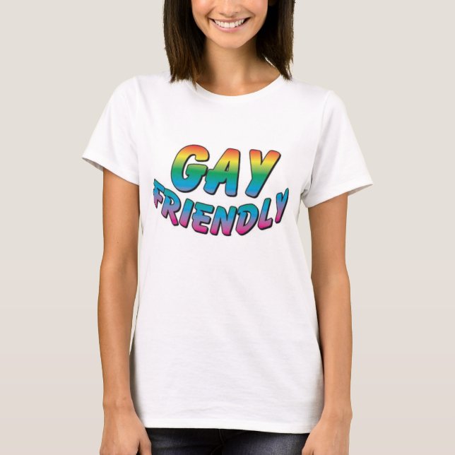 Camiseta Gay Friendly (Anverso)