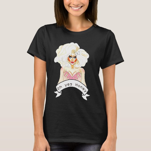 Camiseta Gay Gay Bisexual Bi Trans Lgbtq Drag Queen Oh Ye (Anverso)