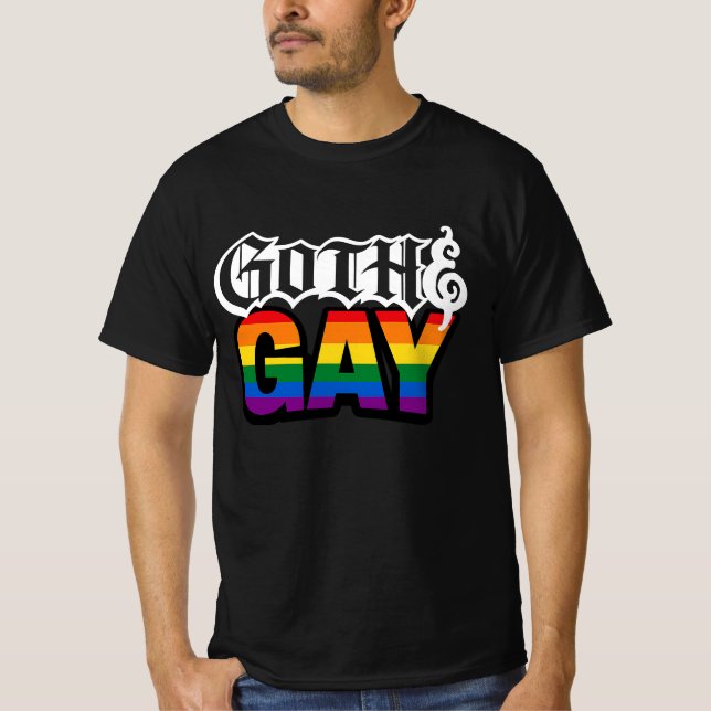 Camiseta Gay Gótico (Anverso)