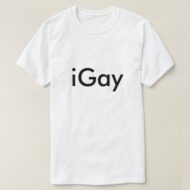 Camiseta Gay gracioso Chiste de humor LGBT gracioso gay (Diseño del anverso)