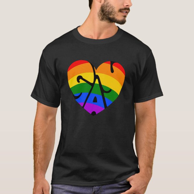 Camiseta Gay Heart (Anverso)