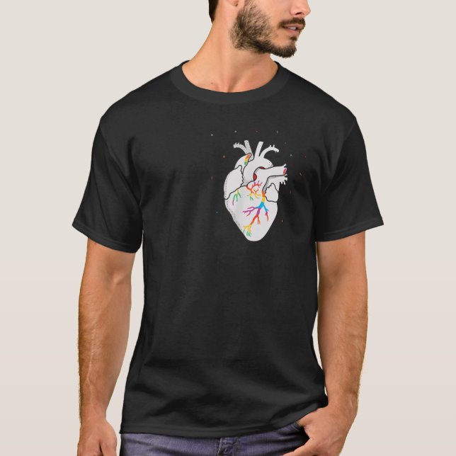Camiseta Gay Lesbian Heartbeat se resiste (Anverso)