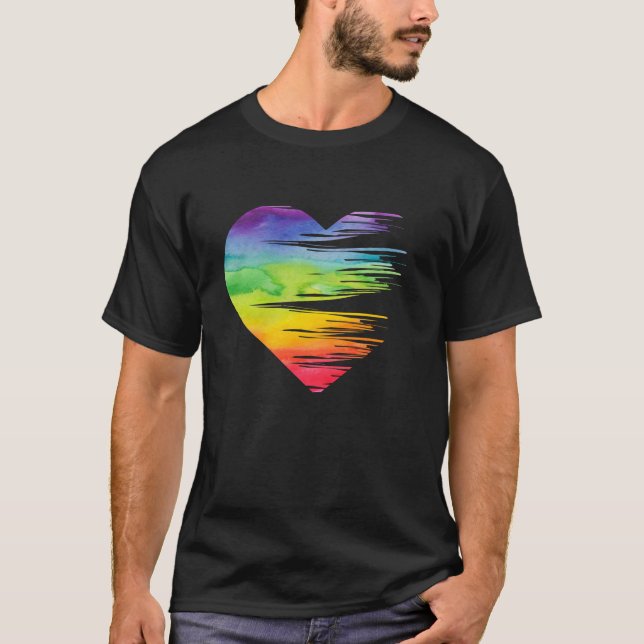 Camiseta Gay Lesbiana gay: el orgullo LGBT por la igualdad (Anverso)