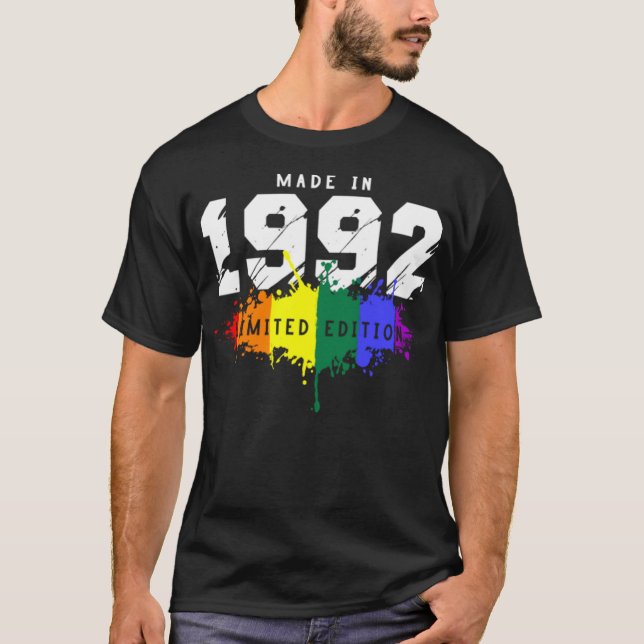 Camiseta Gay LGBT en 1992 (Anverso)