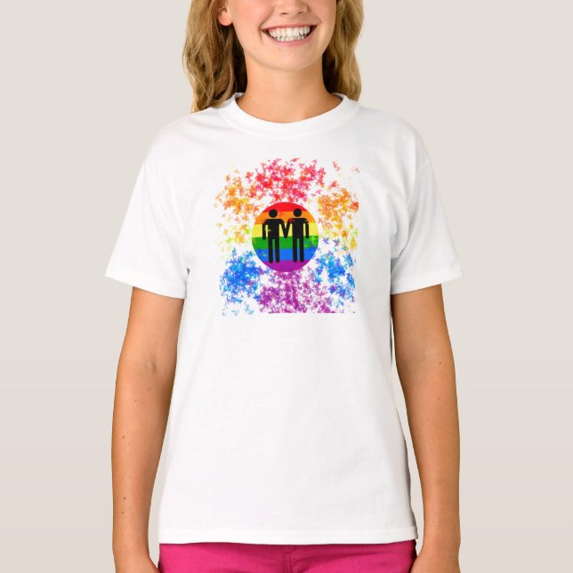 Camiseta Gay love (Anverso)