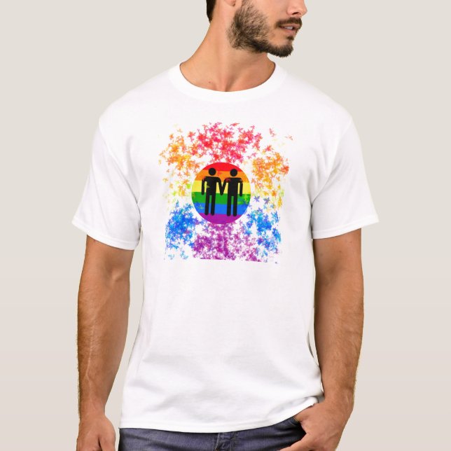 Camiseta Gay love (Anverso)
