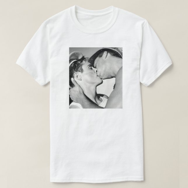 CAMISETA GAY MALE KISS (Diseño del anverso)