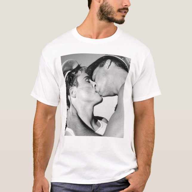 Camiseta GAY MALE KISS (Anverso)