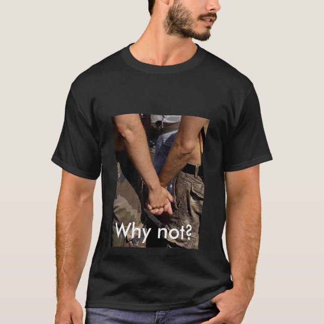 Camiseta ¿gay militar, por qué no? (Anverso)