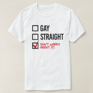 Camiseta ¿Gay o directo?