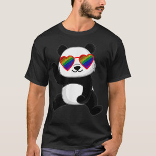 Camiseta Gay Panda Queer Pride Studs LGBTQ Adolescentes Rai