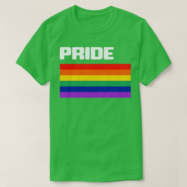 Camiseta Gay Pride2 (Diseño del anverso)
