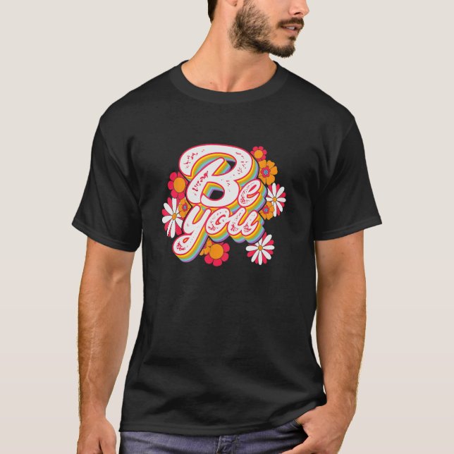 Camiseta Gay Pride Be You LGBTQ Pride Month Equality (Anverso)