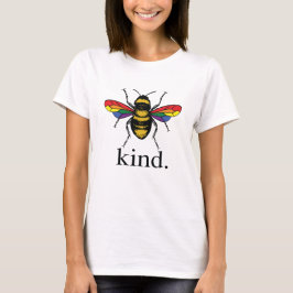 Camiseta Gay Pride Bee Kind
