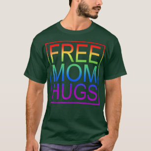 Camiseta Gay Pride Free Mom Hugs Rainbow LGBT LGBTQ Pride M