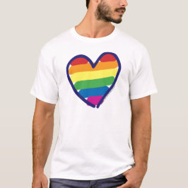 Camiseta GAY-PRIDE-HEART-In-Catneato