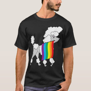 Camiseta Gay Pride Poodle 