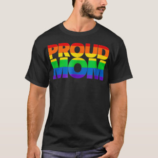 Camiseta Gay Pride  Proud Mom LGBT parent  Mother's Day 