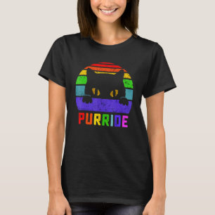Camiseta Gay Pride Purride Cat For Women Men Lgbt Daddy Cat