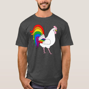 Camiseta Gay Pride Rooster