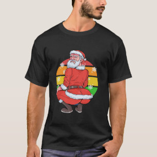 Camiseta Gay Santa Claus barba Navidades LGBTQ navidad twer