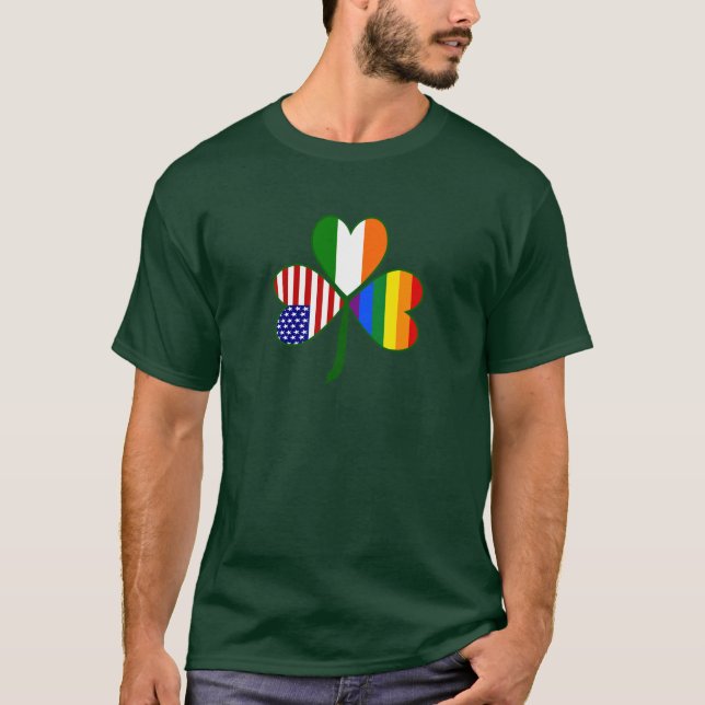 Camiseta Gay Shamrock (Anverso)