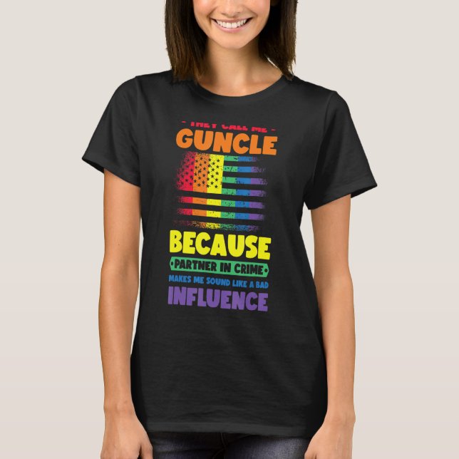 Camiseta Gay Uncle Pride Gtío 14 (Anverso)
