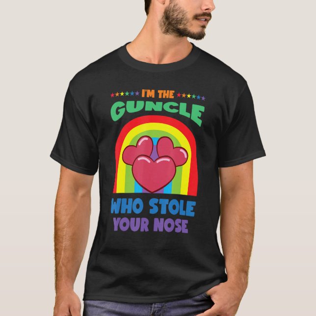 Camiseta Gay Uncle Pride Guncle 11 (Anverso)