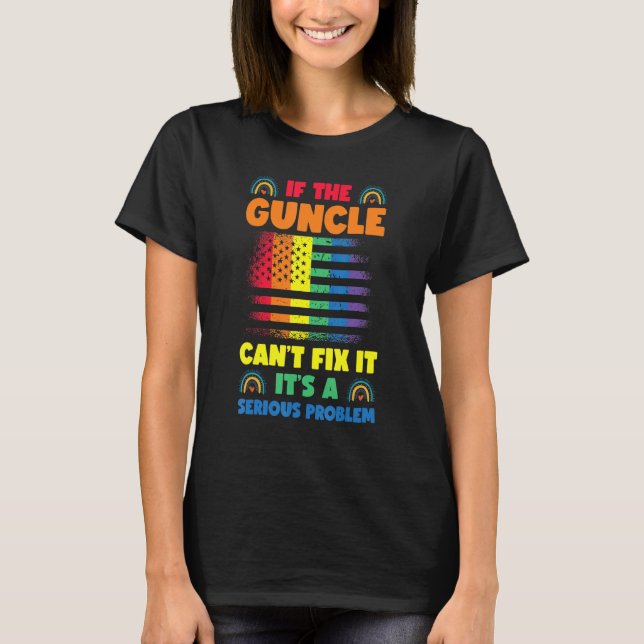 Camiseta Gay Uncle Pride Guncle 2 (Anverso)