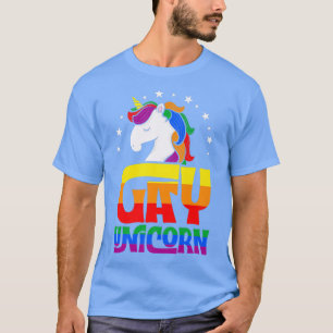 Camiseta Gay Unicornio Cute Trendy Majestic Magic Gay Prime