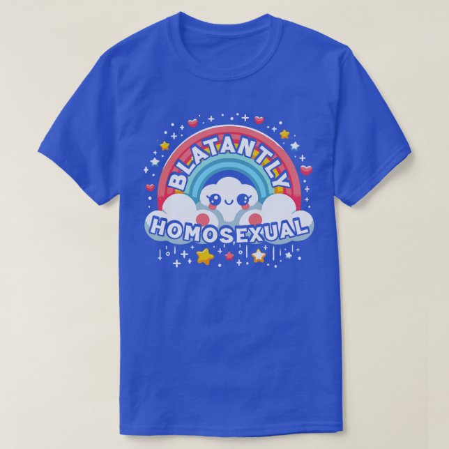 Camiseta Gay ventilado homosexual latente (Diseño del anverso)