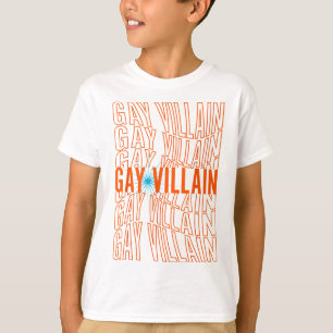 Camiseta Gay Villain gracioso meme LGBT Orgullo gay Lesbian