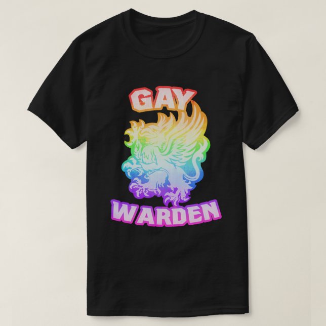 Camiseta Gay Warden Classic T-Shirt (Diseño del anverso)