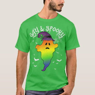 Camiseta Gay Y Famoso Boo Ghost Halloween Party Cos