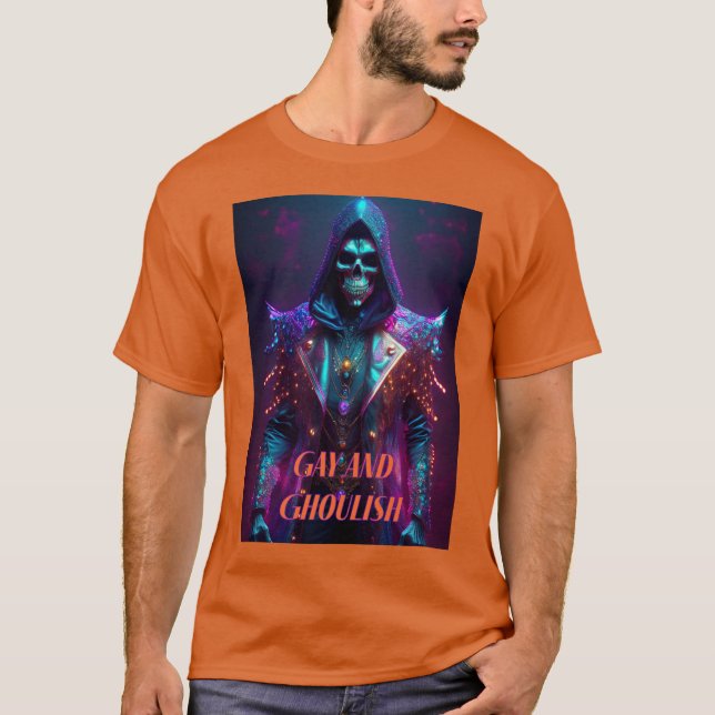 Camiseta Gay y Ghoulish (Anverso)