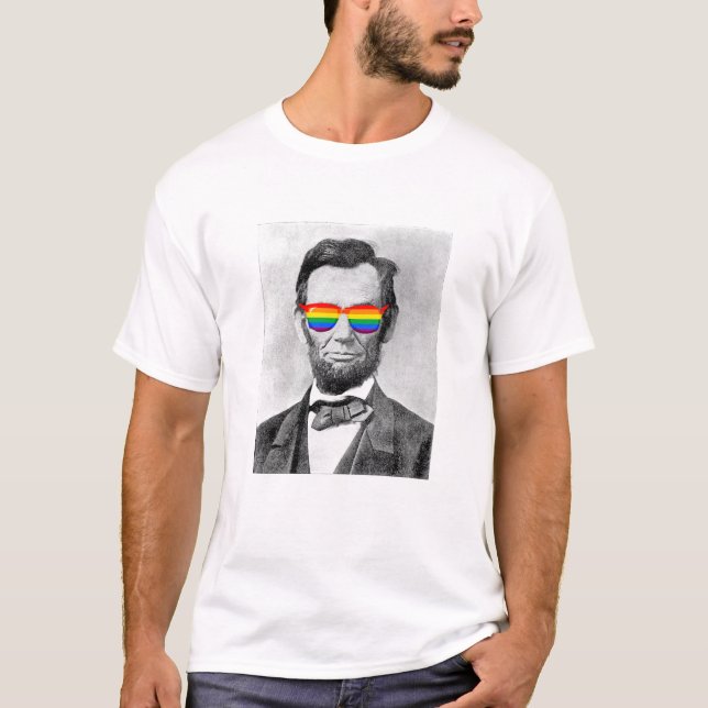 Camiseta Gaybraham Lincoln (Anverso)