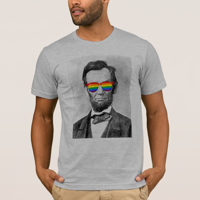 Camiseta Gaybraham Lincoln (Anverso)