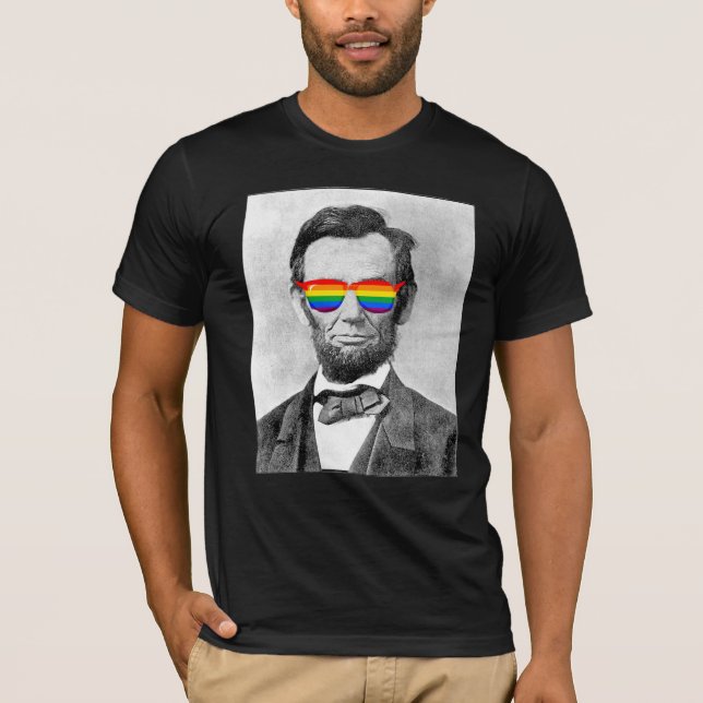 Camiseta Gaybraham Lincoln (Anverso)