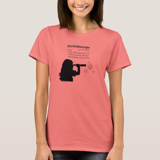 CAMISETA GAYLEIDOSCOPE (Anverso)