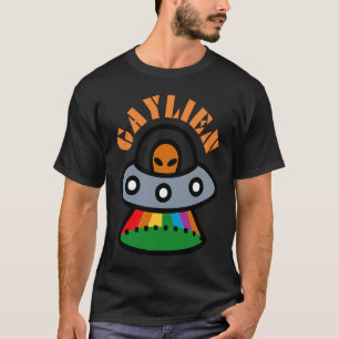 Camiseta Gaylien Gay Bear Orgullo Para Hombres Mujeres Cute