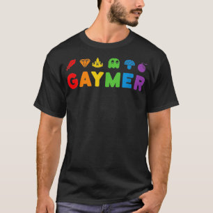 Camiseta Gaymer divertido juego de video del orgullo gay ar
