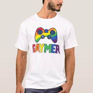 Camiseta Gaymer Gamer Orgullo gay LGBT Bandera Arcoiris Vid